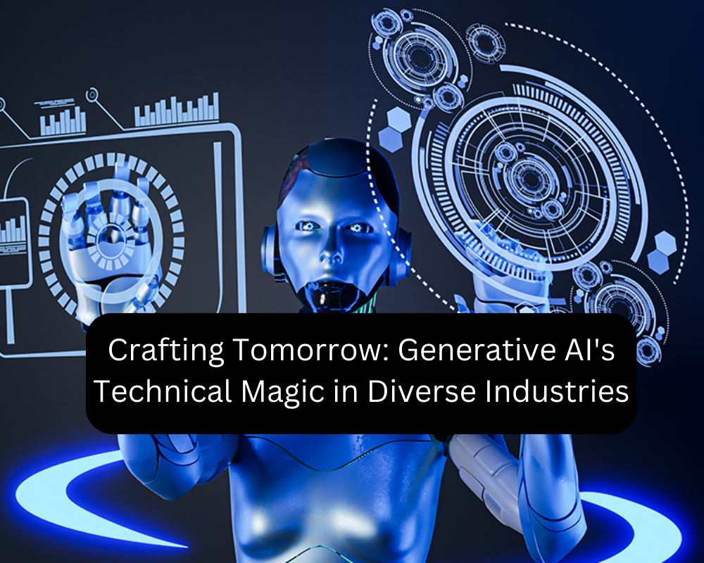 Crafting Tomorrow: Generative AI’s Technical Magic in Diverse Industries